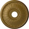 Ekena Millwork Berkshire Ceiling Medallion (Fits Canopies up to 6 3/8"), 20 1/8"OD x 3 7/8"ID x 1 7/8"P, Gold CM20BE1GLS - alternate 1
